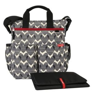 Skip Hop Duo Signature Diaper Bag (Hearts)